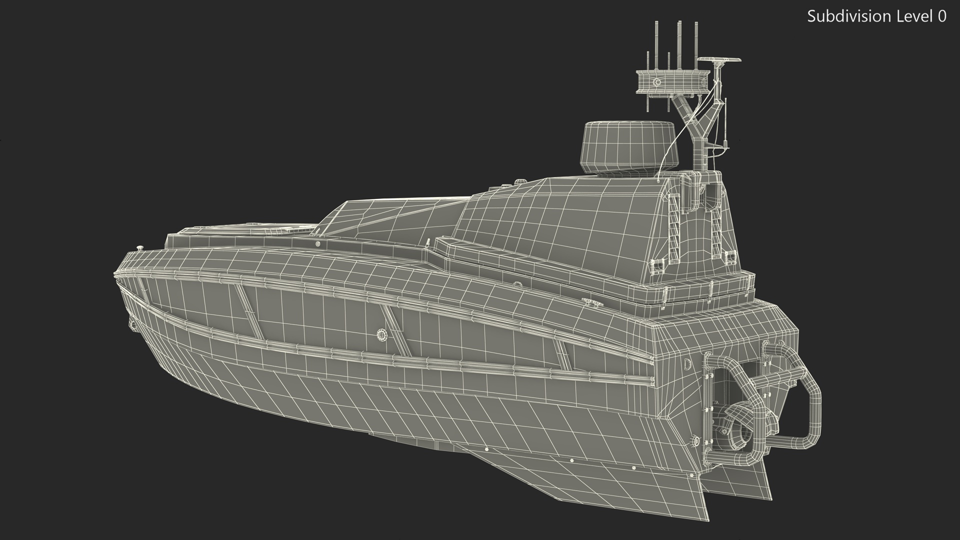 Unmanned Surface Vehicle 3D model