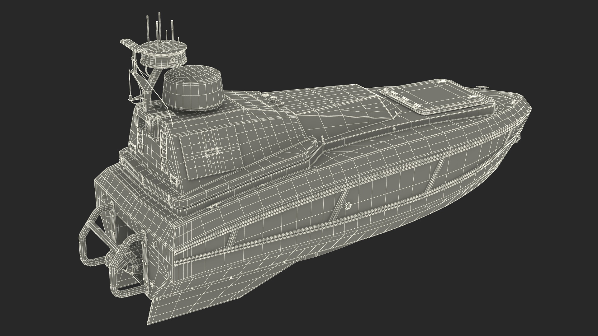 Unmanned Surface Vehicle 3D model