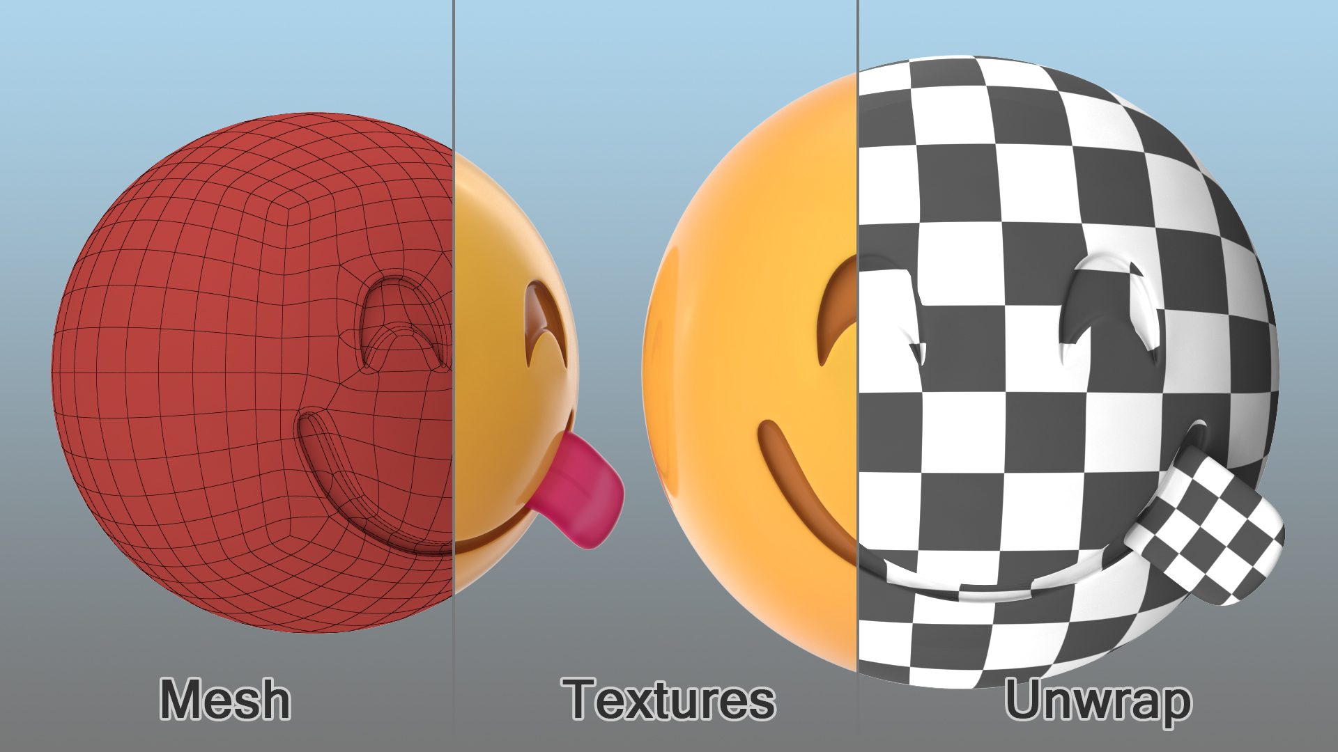 Hungry Emoji 3D
