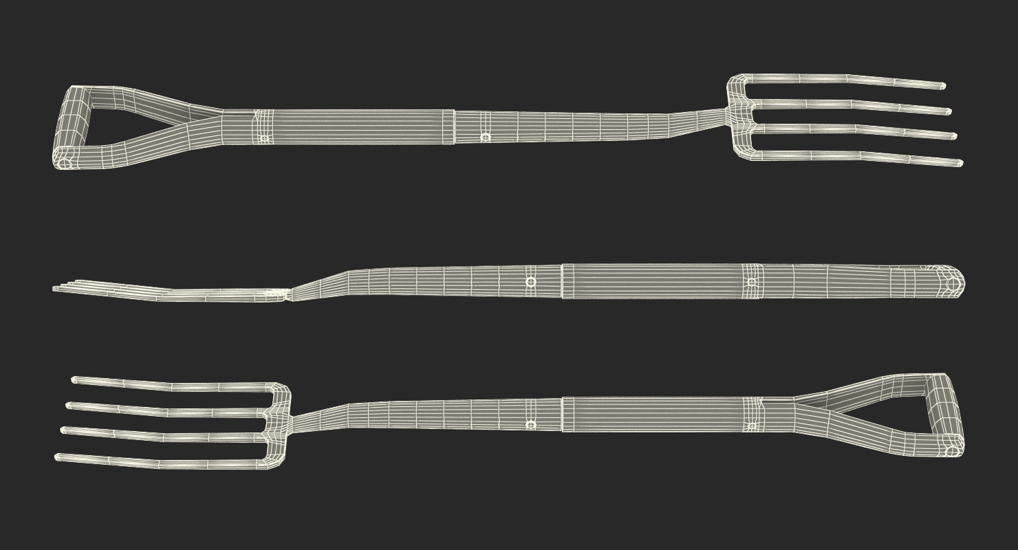 3D model Stowe Border Fork Generic