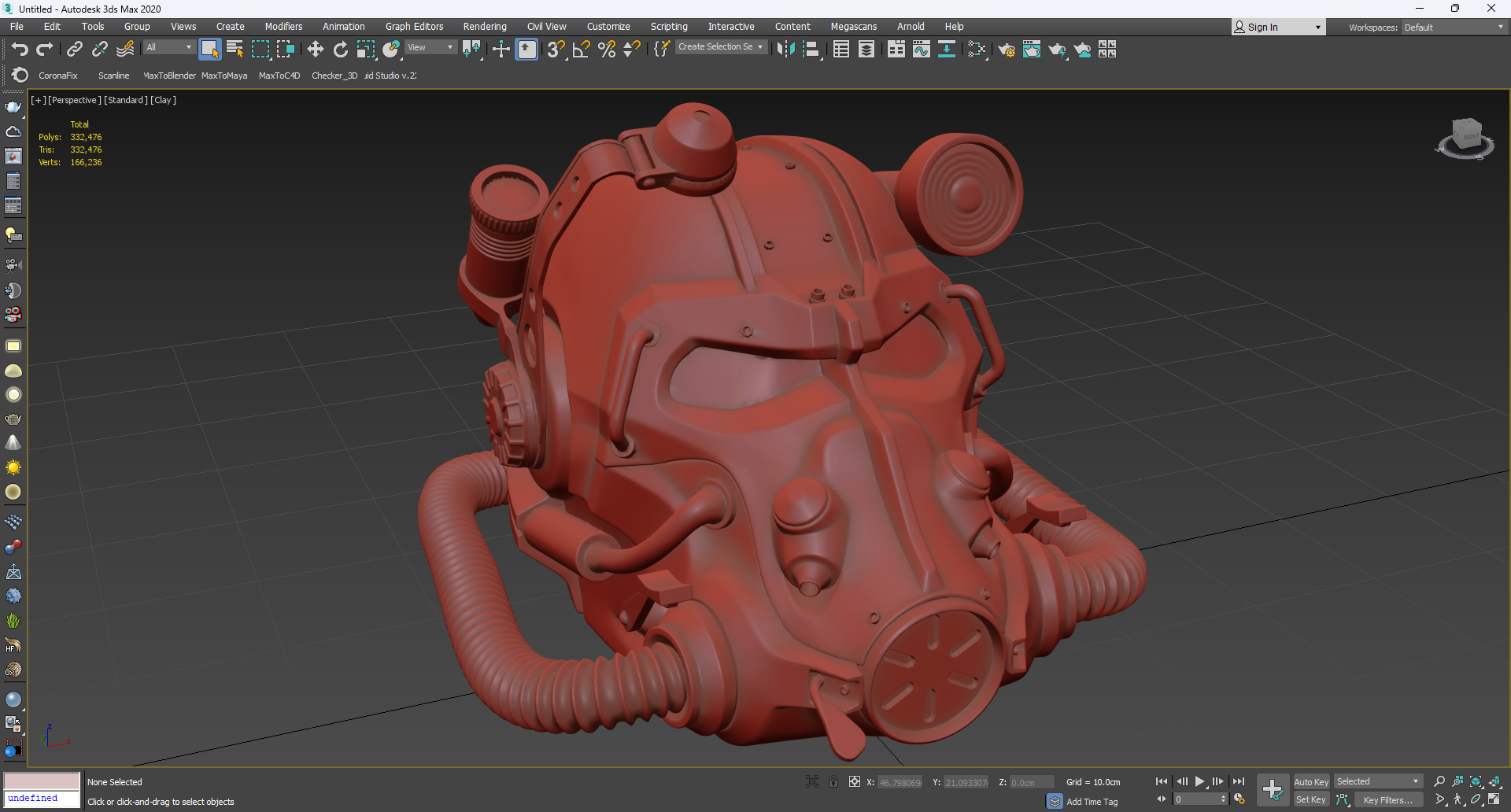 3D T 60 Power Armor Helmet for 3D Print