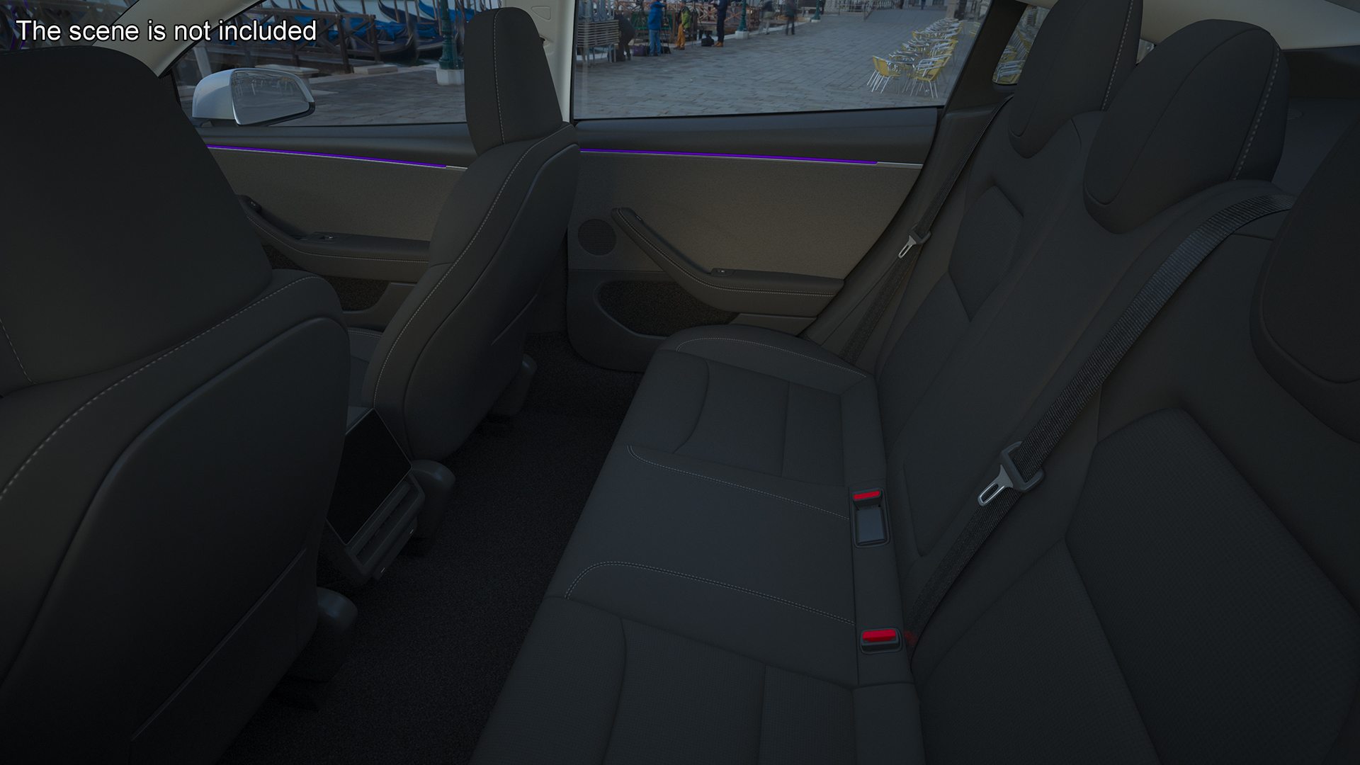 3D model Tesla Model 3 2024 White Rigged for Maya