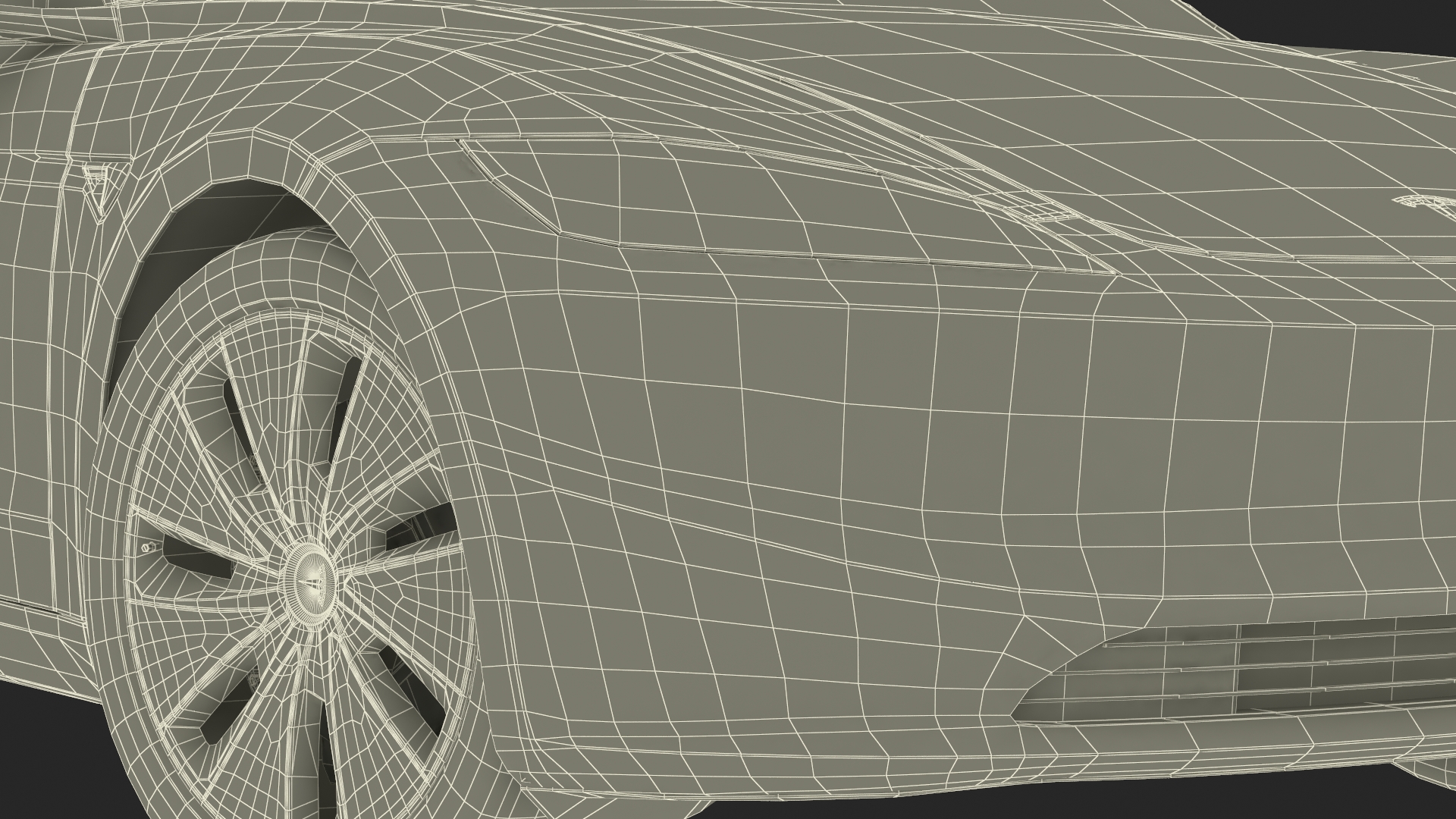 3D model Tesla Model 3 2024 White Rigged for Maya