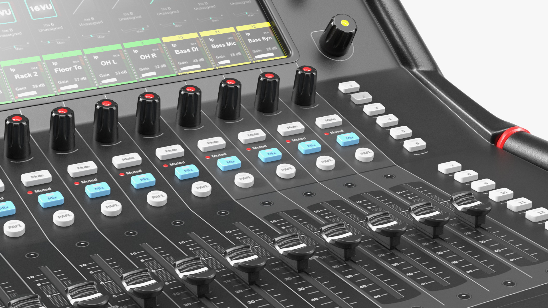 Digital Mixing Console Allen and Heath AVANTIS On 3D model