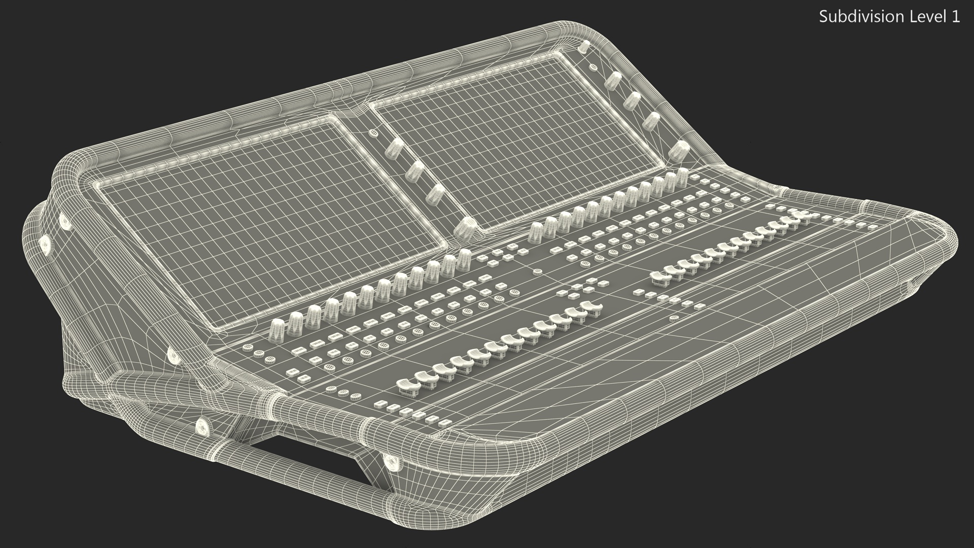 Digital Mixing Console Allen and Heath AVANTIS On 3D model