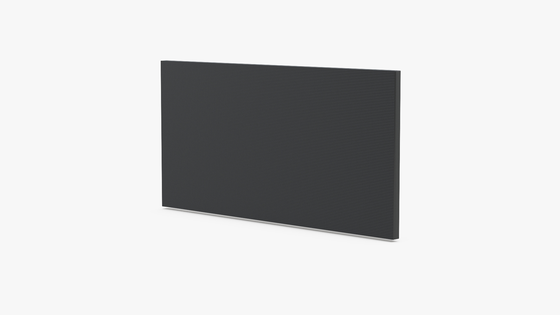 LED Screen Panel Lights Off 3D