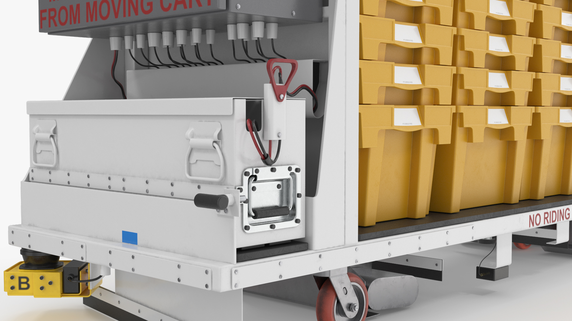 Amazon Warehouse Robot Kermit with Plastic Bins, view 5
