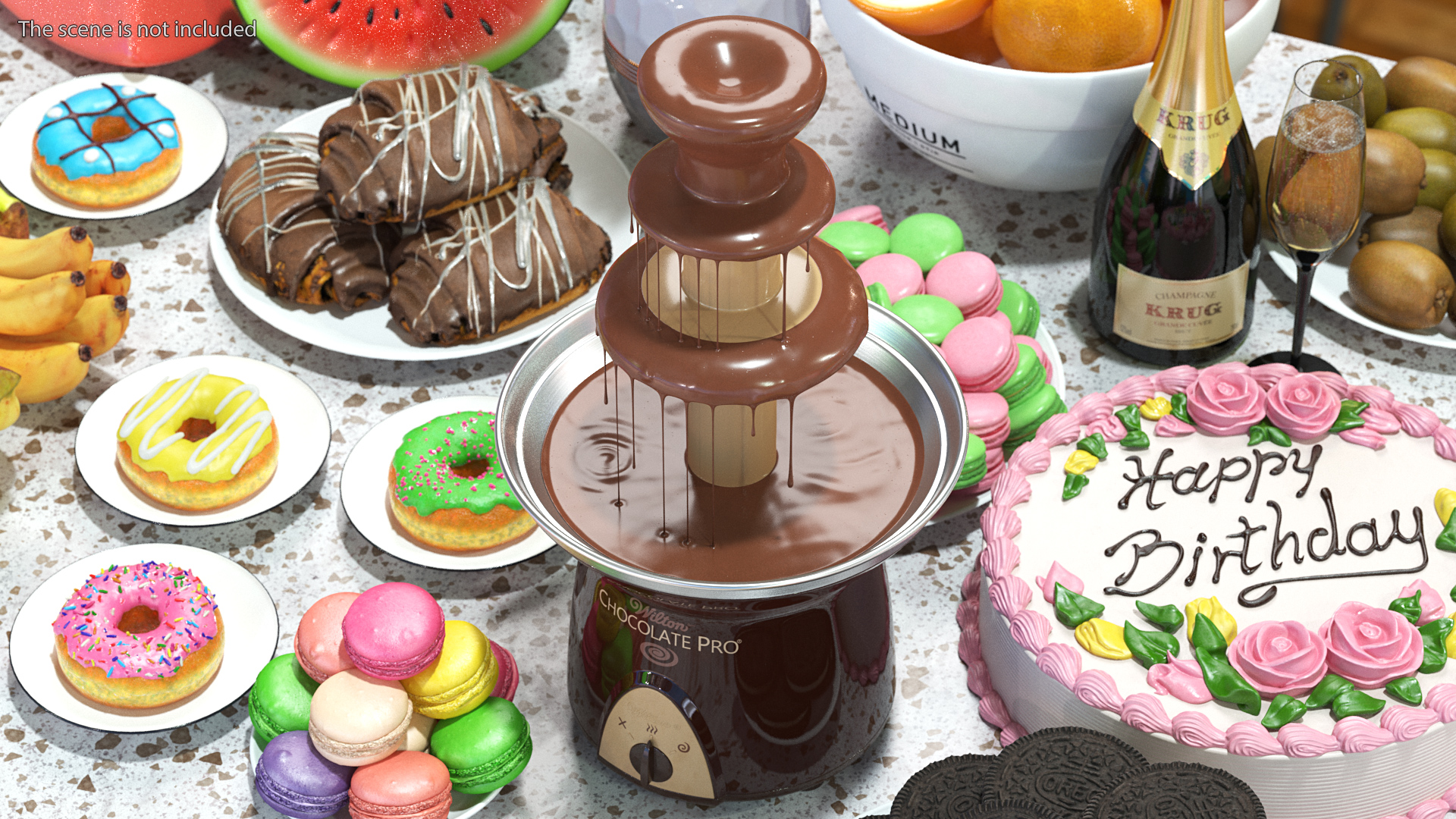 Wilton Chocolate Pro Chocolate Fountain 3D model