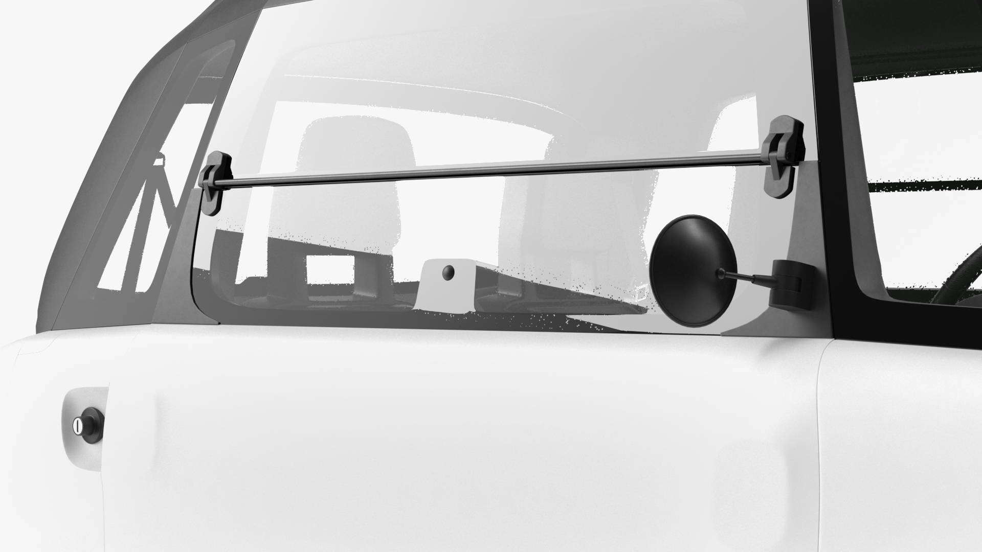 Small Electric Car Rigged for Cinema 4D 3D model