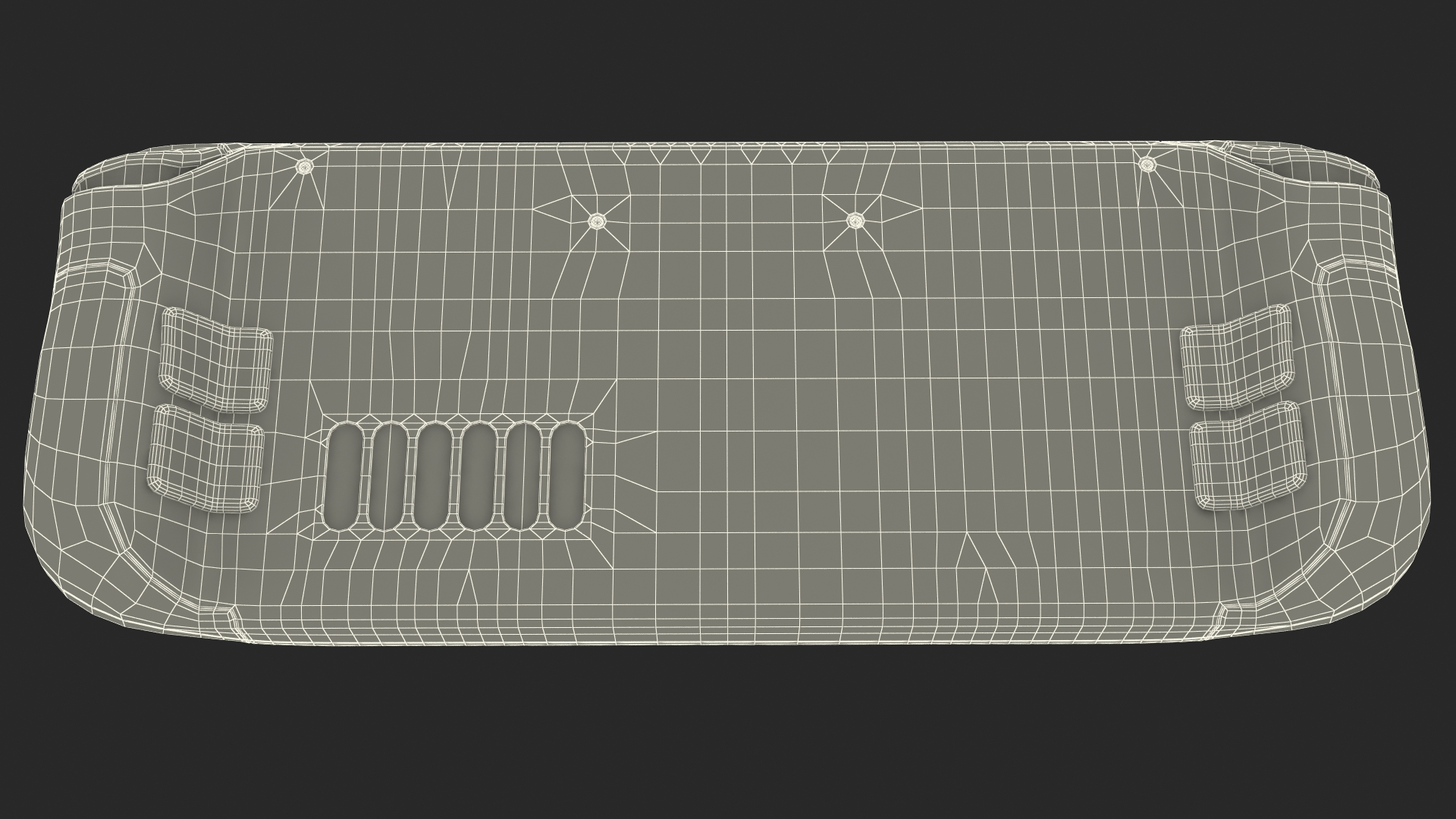 Steam Deck Handheld Gaming Computer Off 3D model