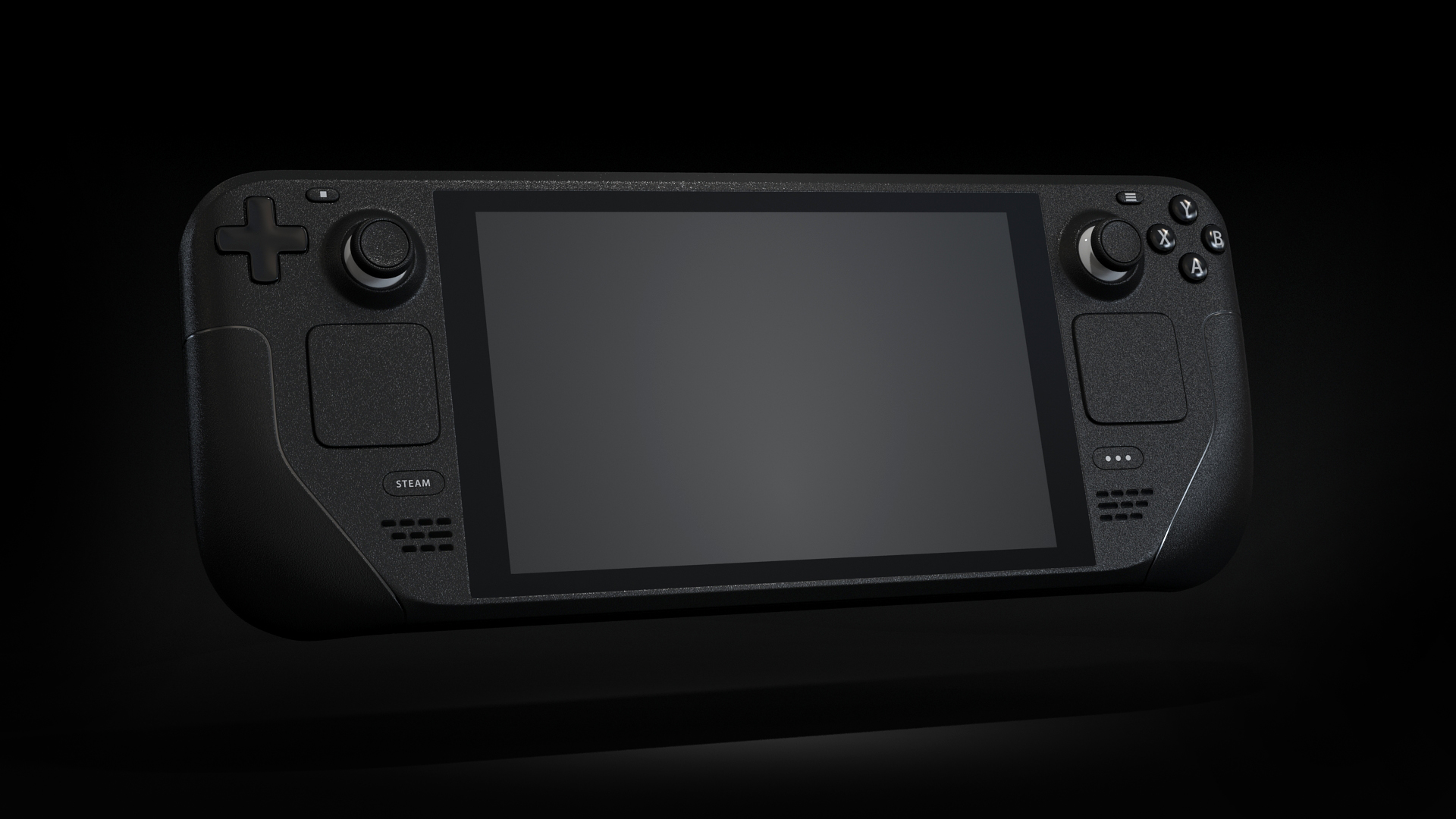 Steam Deck Handheld Gaming Computer Off 3D model