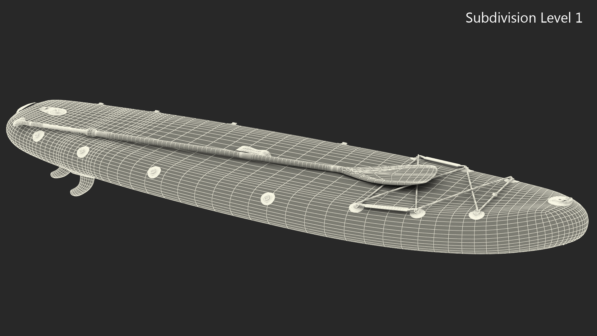 3D Stand Up Paddle Board