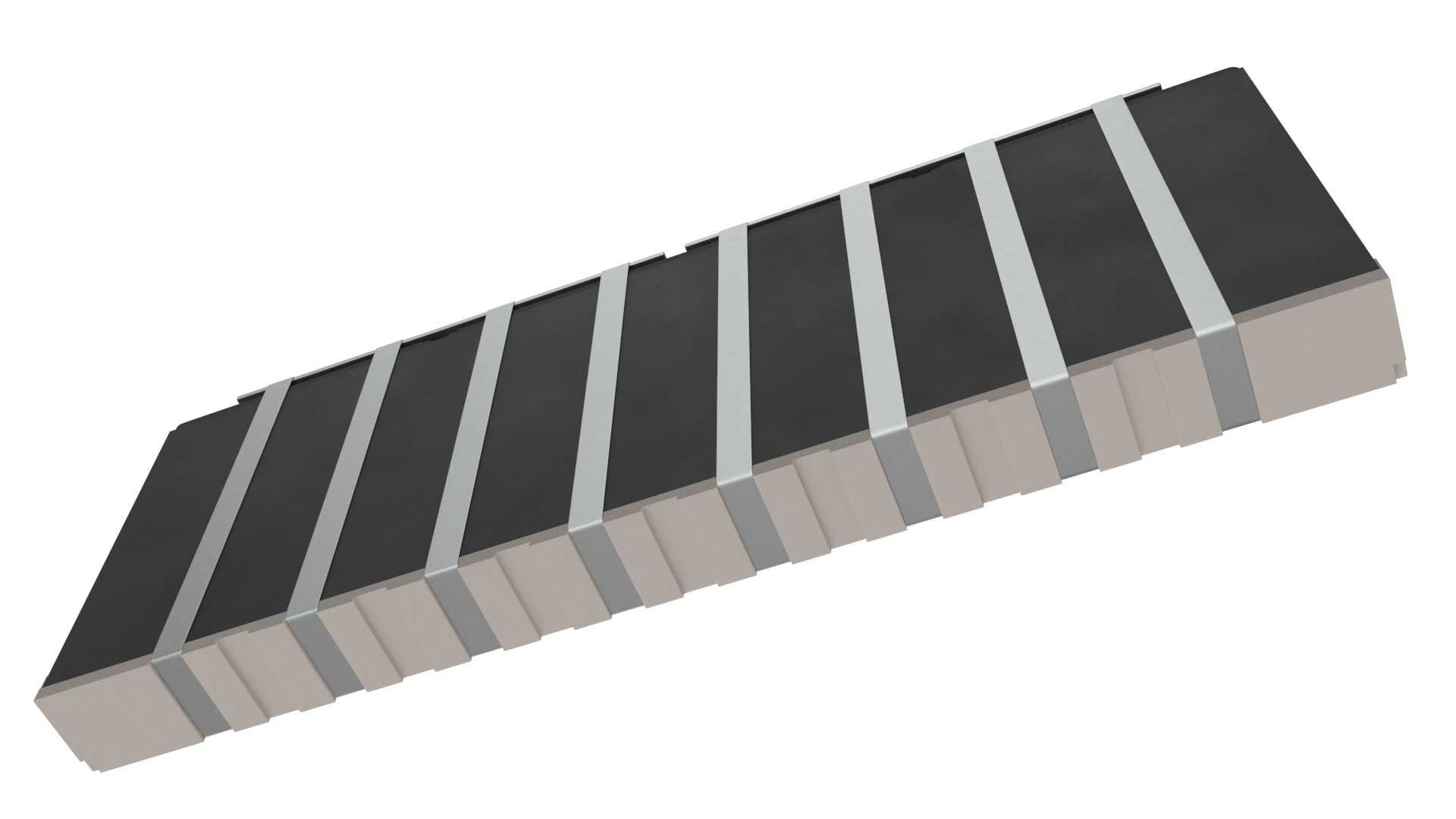 3D Large Hydrogen Fuel Cell Stack 21 kW