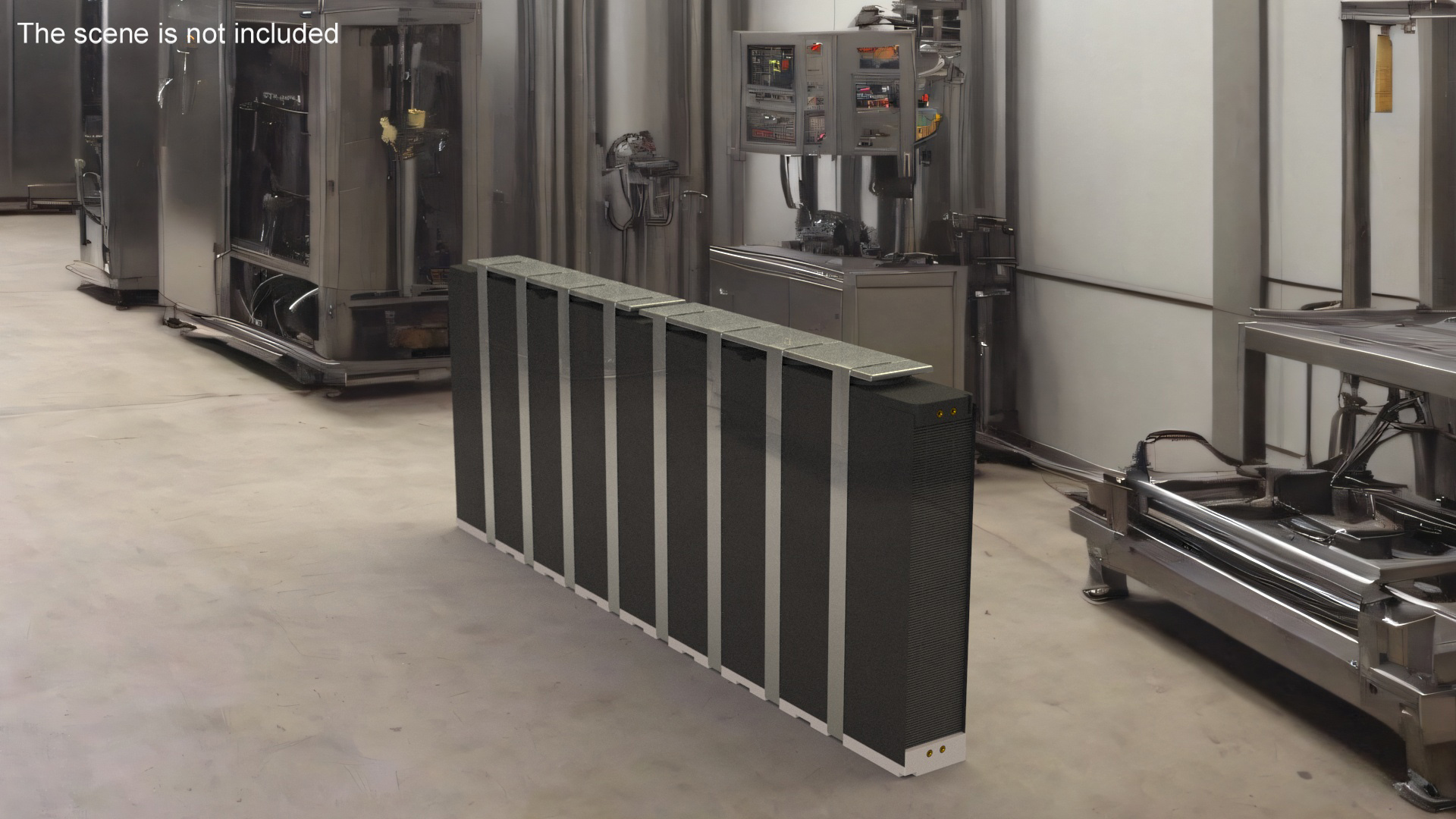 3D Large Hydrogen Fuel Cell Stack 21 kW