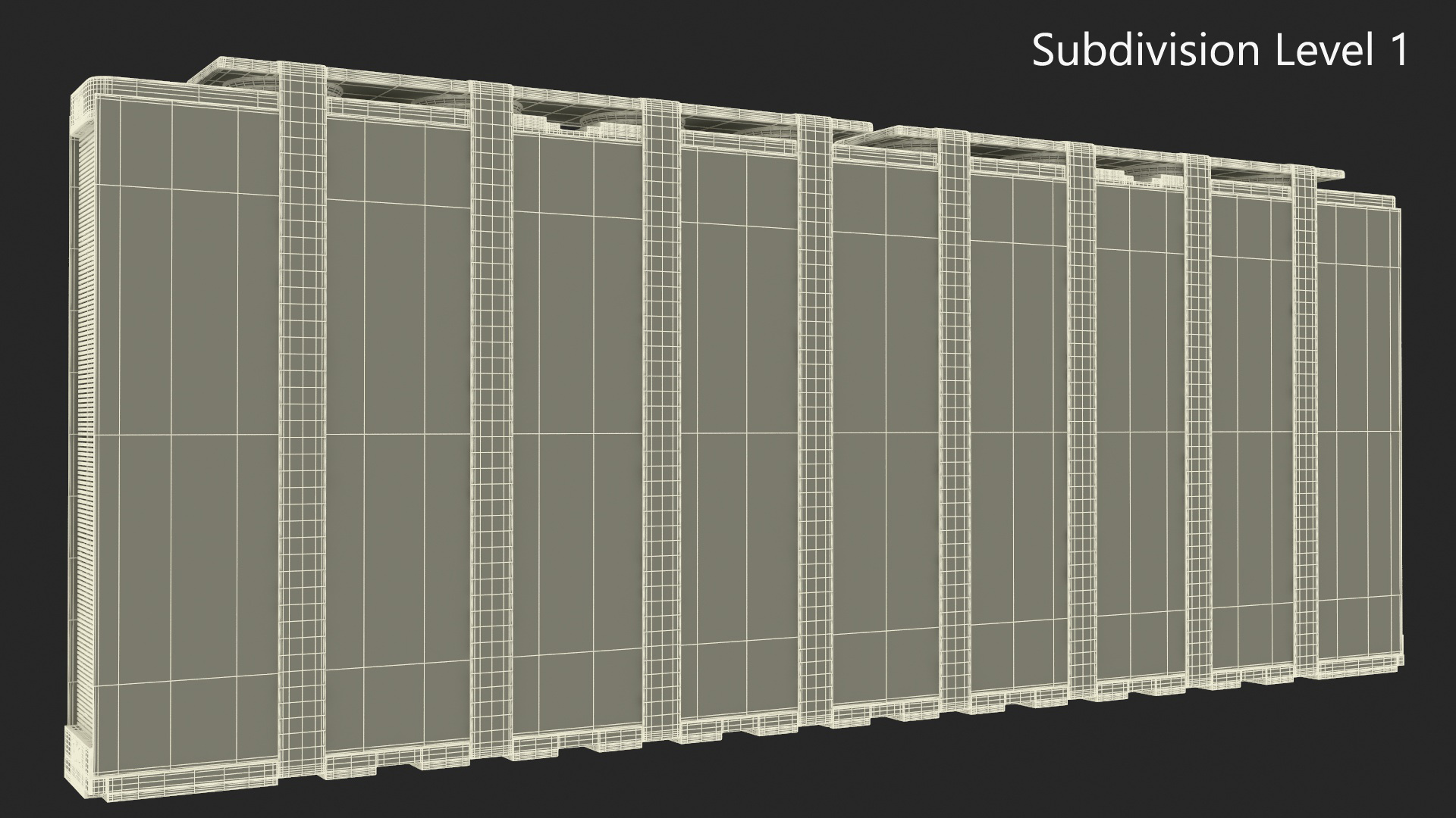 3D Large Hydrogen Fuel Cell Stack 21 kW