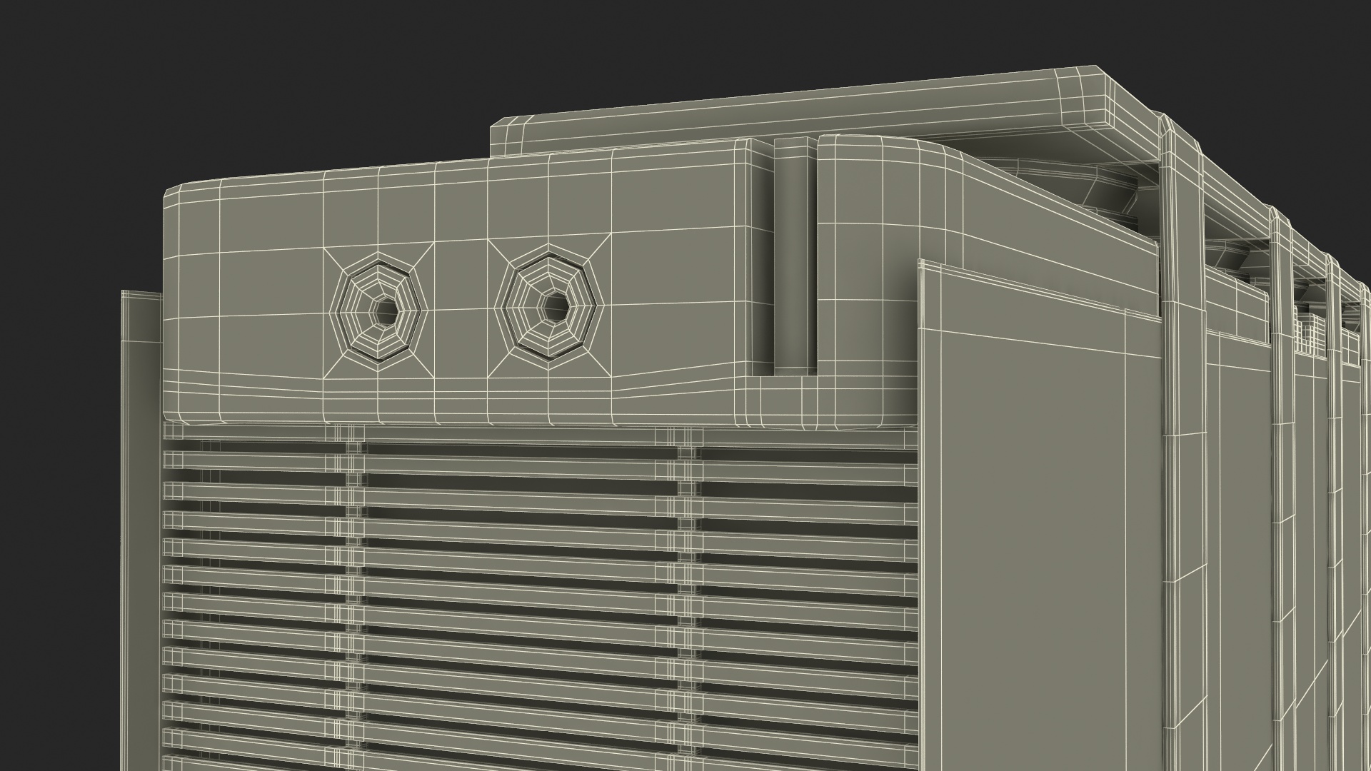 3D Large Hydrogen Fuel Cell Stack 21 kW