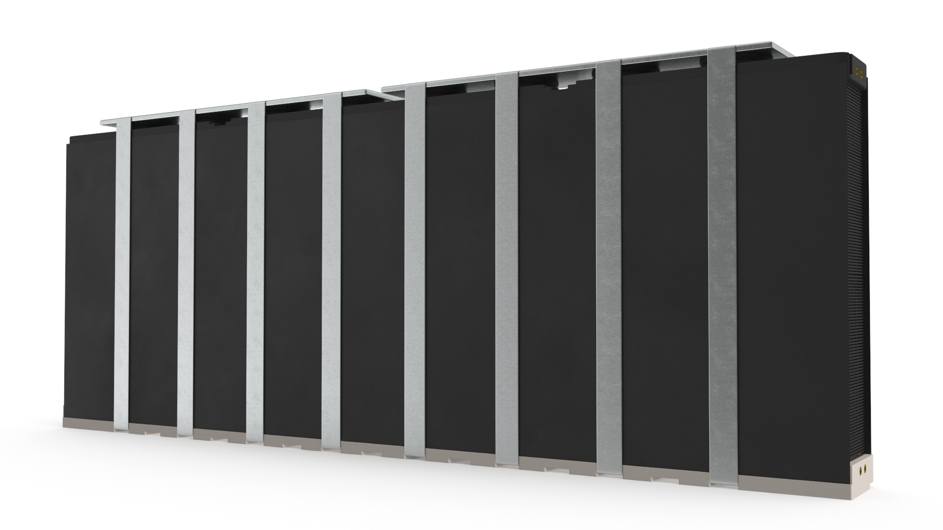 3D Large Hydrogen Fuel Cell Stack 21 kW