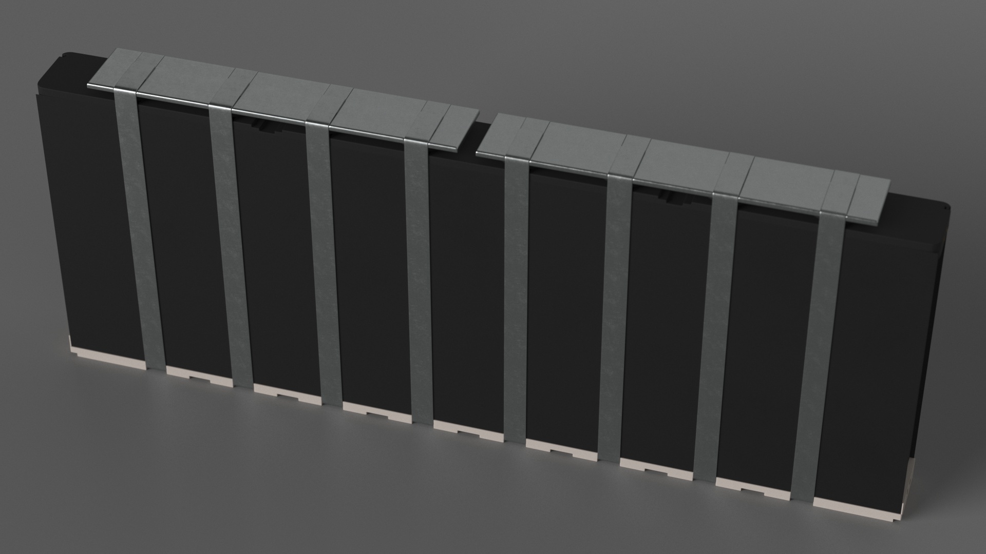 3D Large Hydrogen Fuel Cell Stack 21 kW