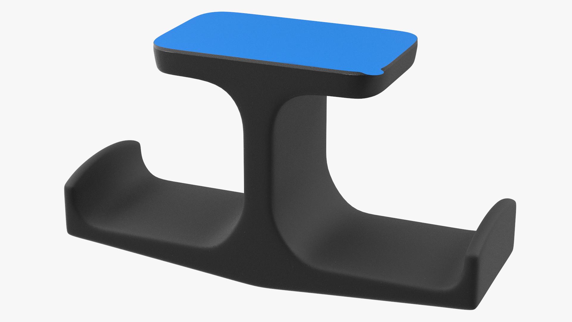 Under-Desk Headphone Stand Mount Holder 3D model