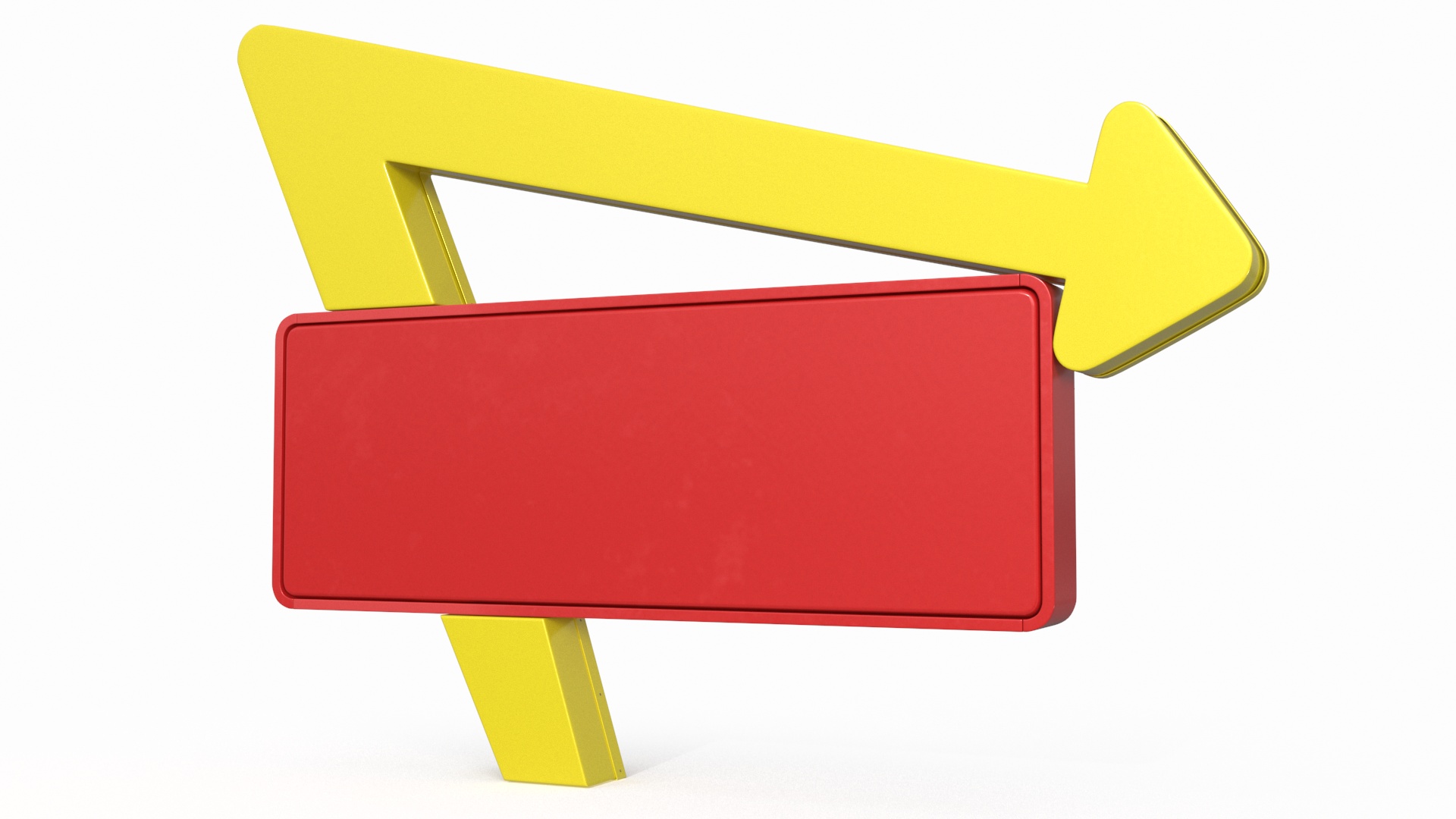 3D model In N Out Burger Sign