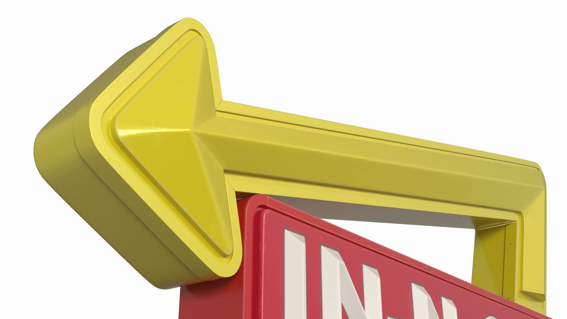 3D model In N Out Burger Sign