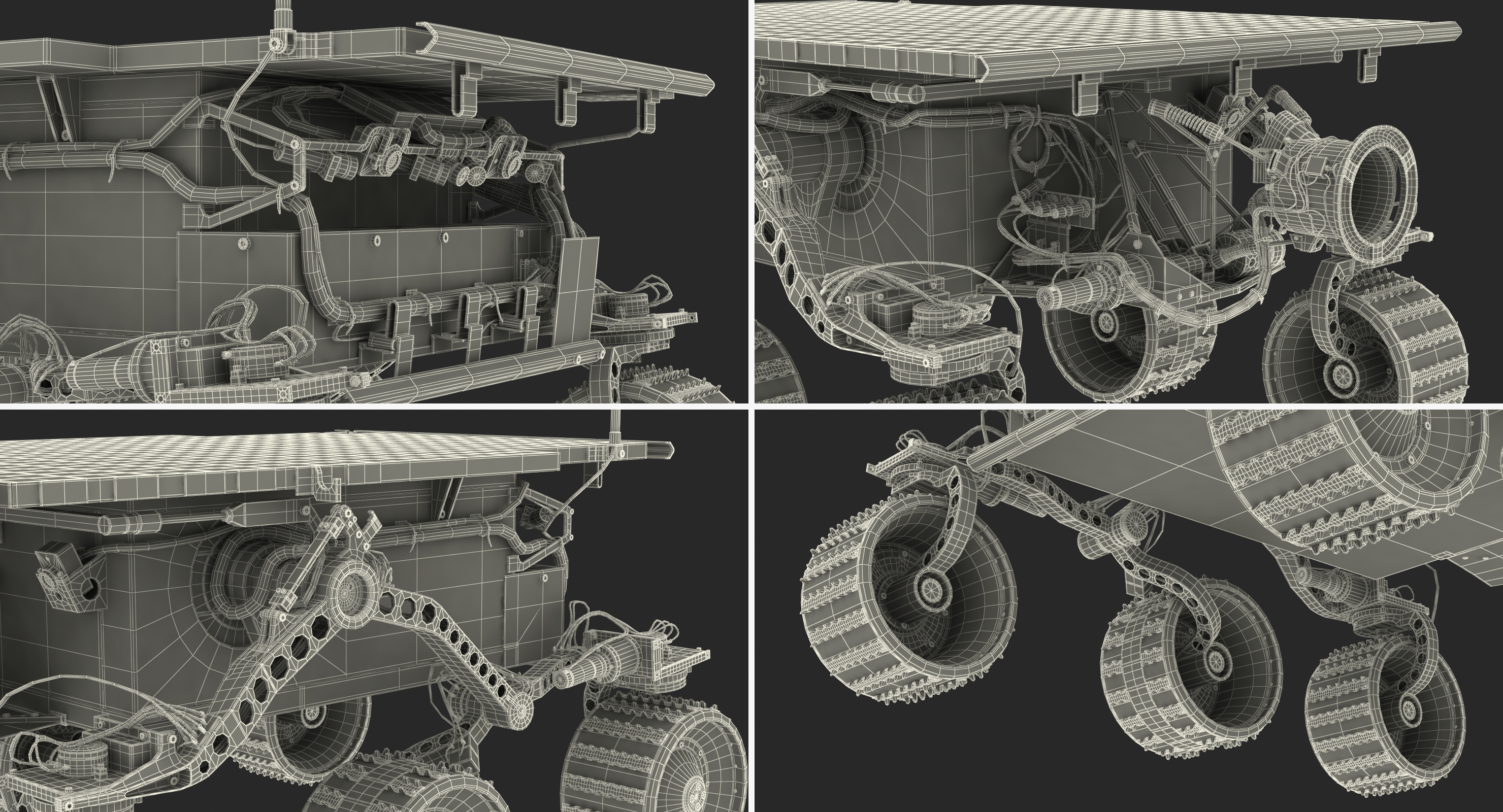 3D model Mars Rover Sojourner