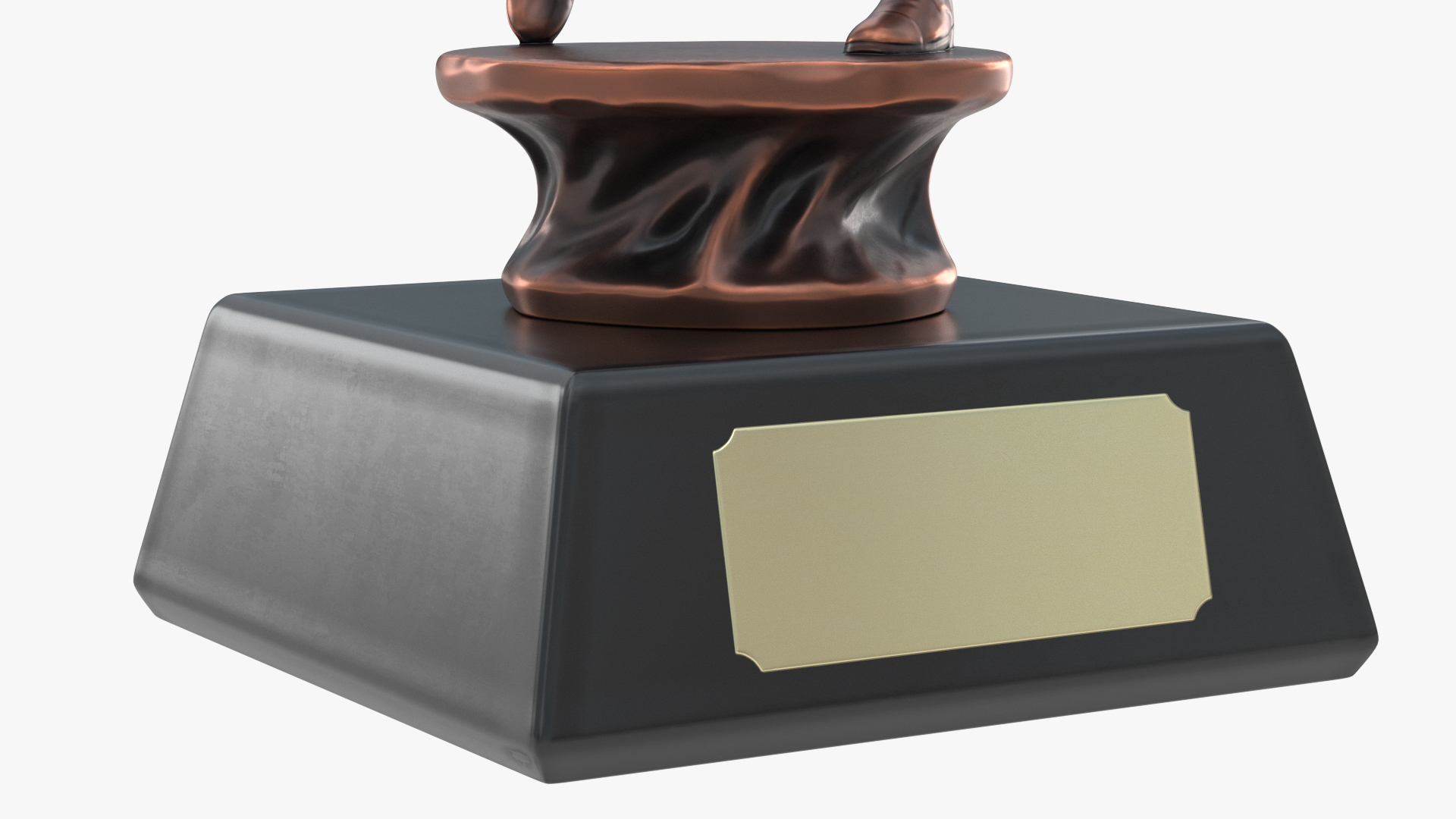 Golf Sport Trophy Bronze 3D model