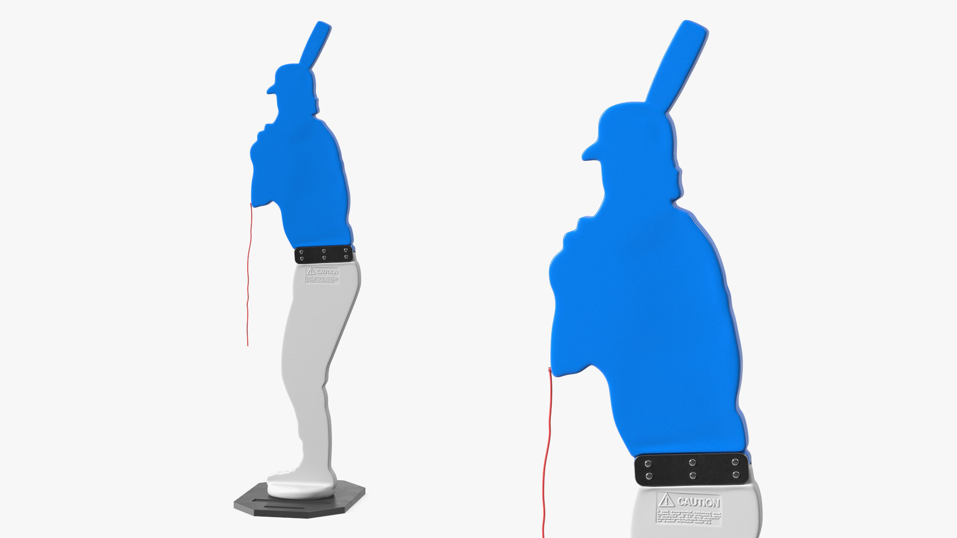 3D Baseball Pitching Dummy model