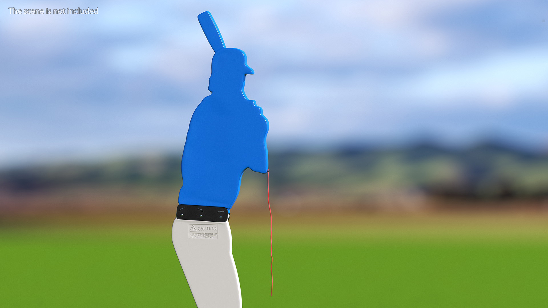 3D Baseball Pitching Dummy model