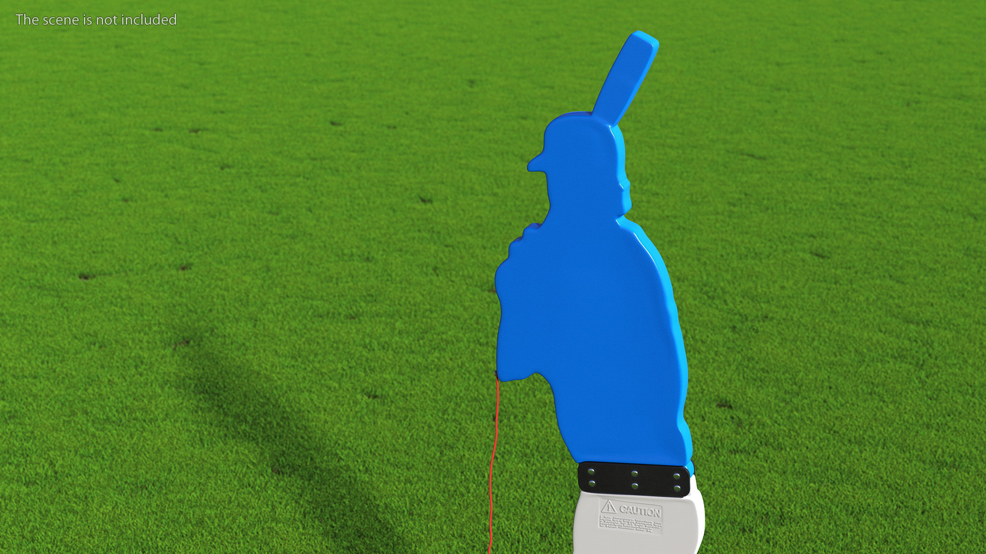 3D Baseball Pitching Dummy model