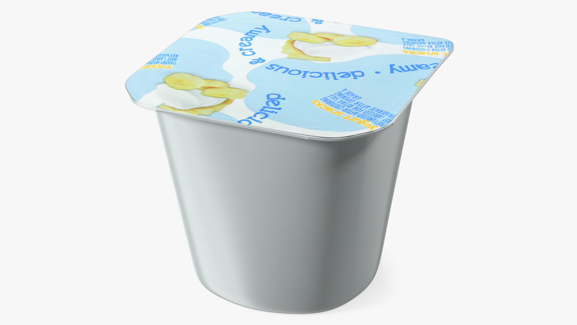 3D model Banana Yogurt Gerber