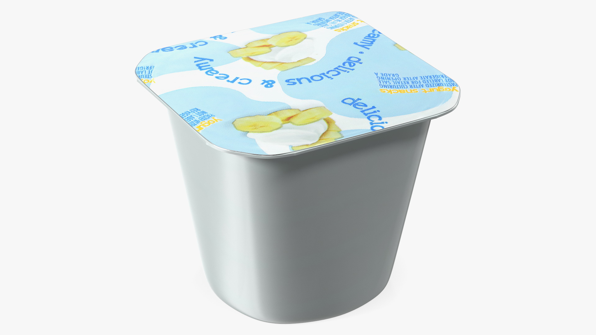 3D model Banana Yogurt Gerber