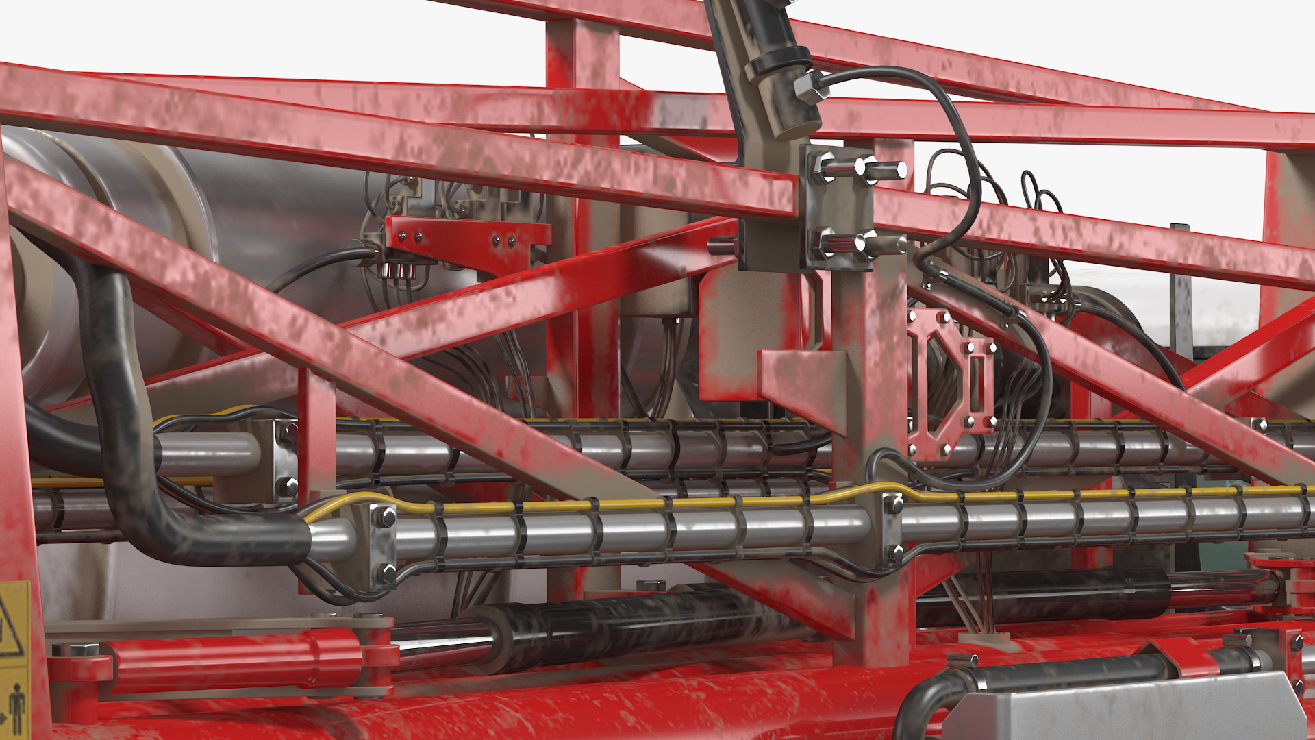 Agrifac Condor 5 Self Propelled Crop Sprayer Dirty Rigged 3D