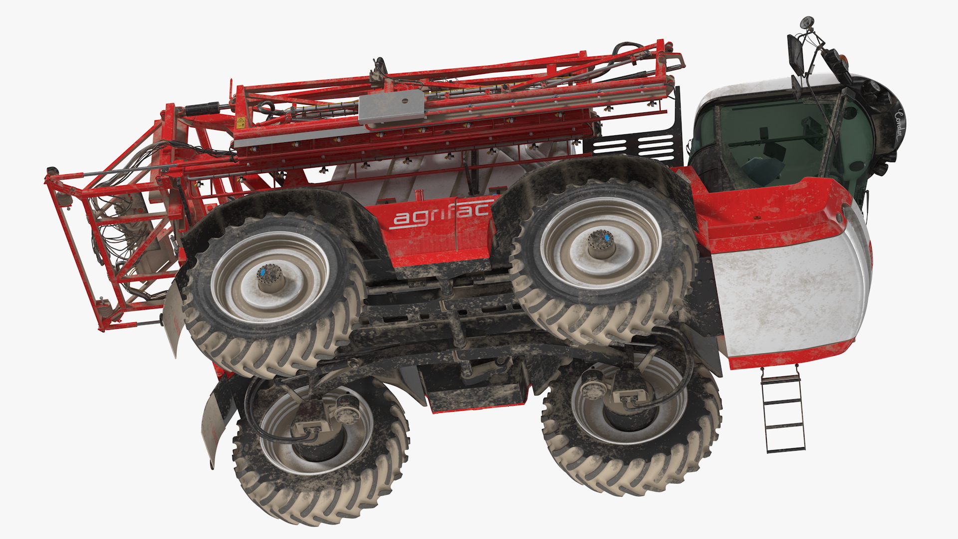 Agrifac Condor 5 Self Propelled Crop Sprayer Dirty Rigged 3D