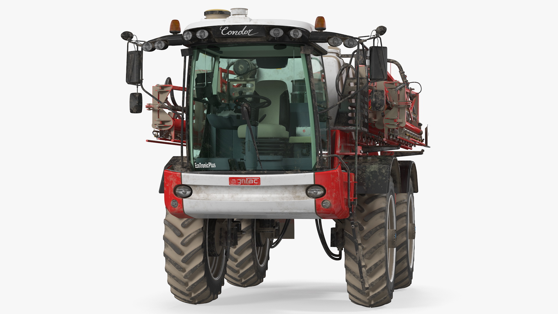Agrifac Condor 5 Self Propelled Crop Sprayer Dirty Rigged 3D