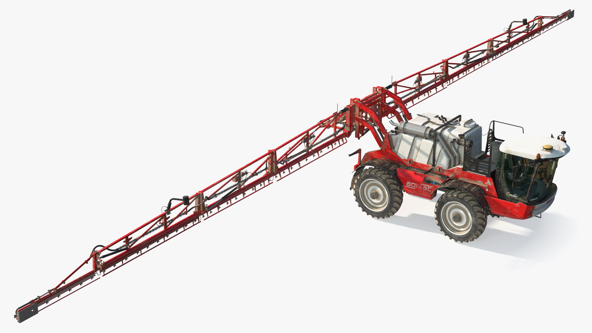 Agrifac Condor 5 Self Propelled Crop Sprayer Dirty Rigged 3D