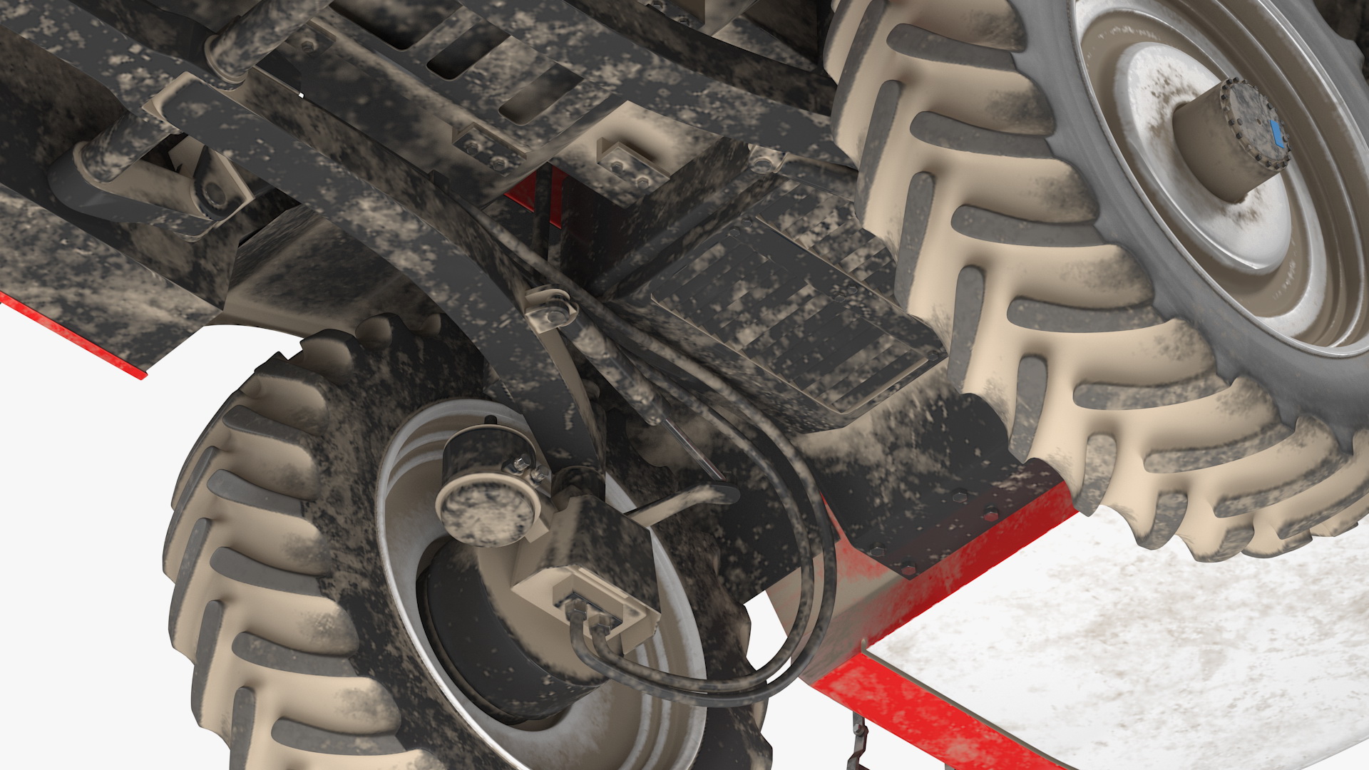 Agrifac Condor 5 Self Propelled Crop Sprayer Dirty Rigged 3D