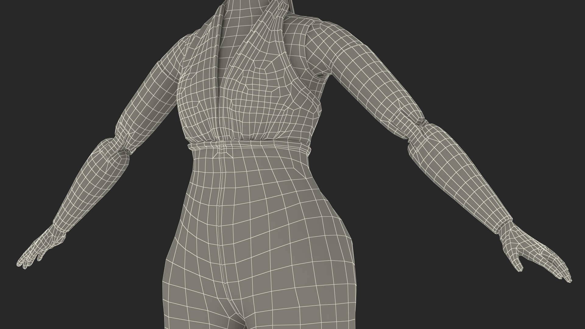 Toy Doll Figure Dressed Fur Rigged 3D model