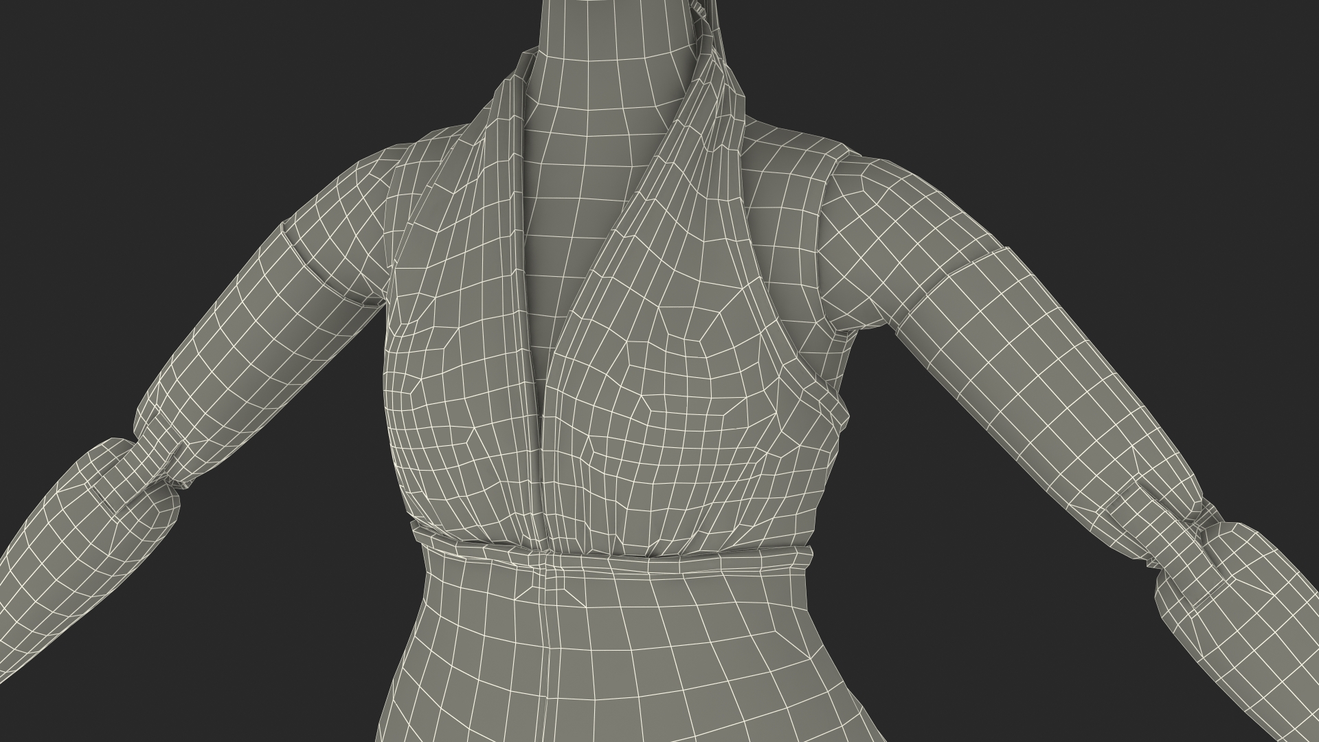 Toy Doll Figure Dressed Fur Rigged 3D model