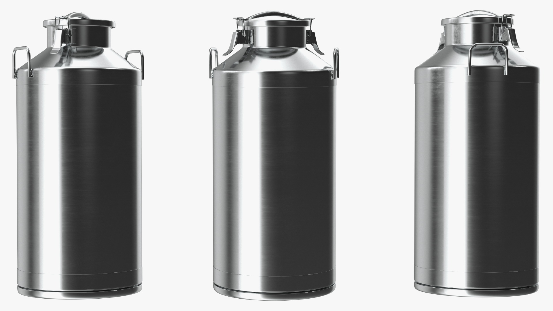 Milk Container Stainless Steel 60 Liter 3D model