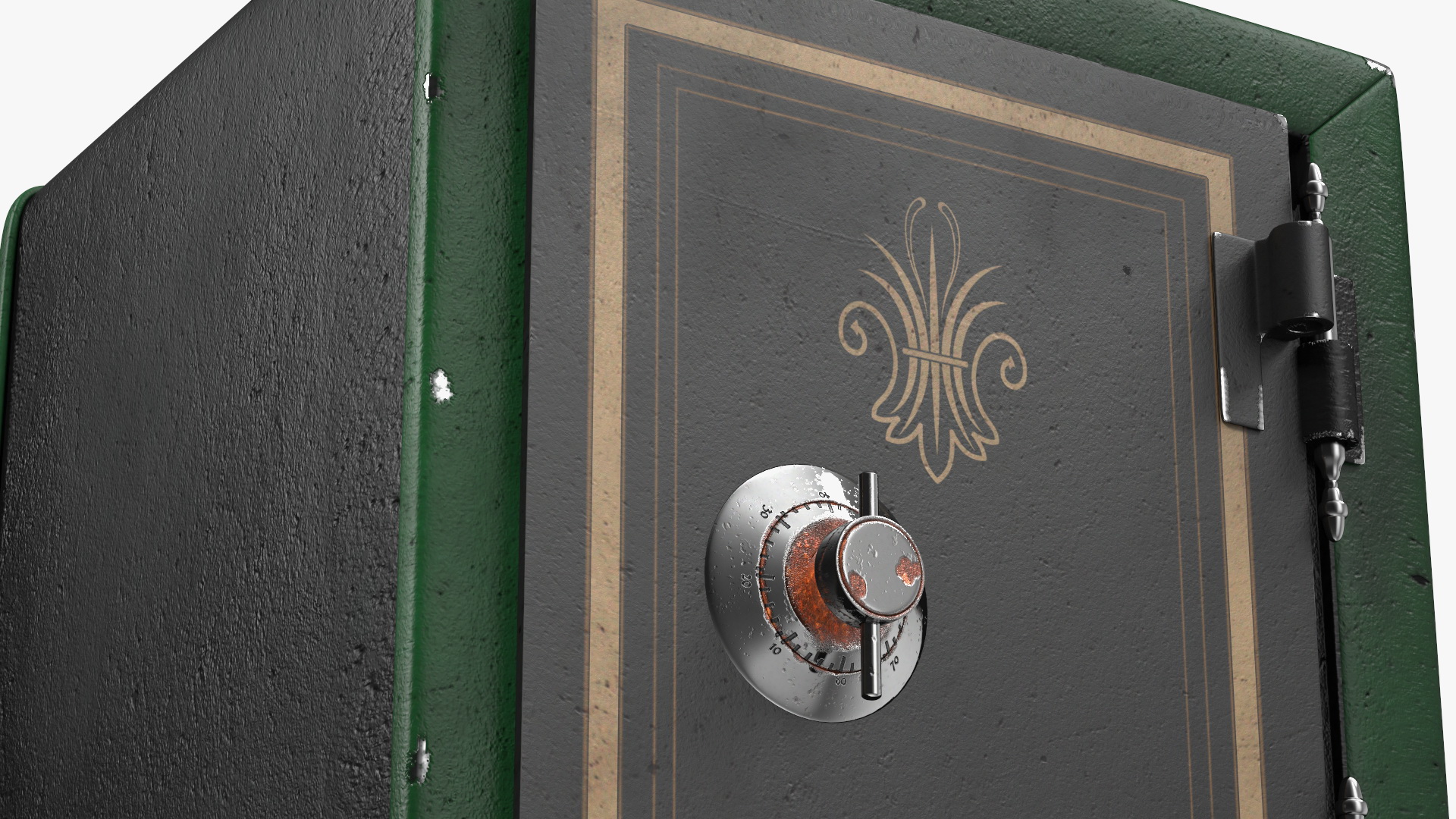 Antique Safe 3D