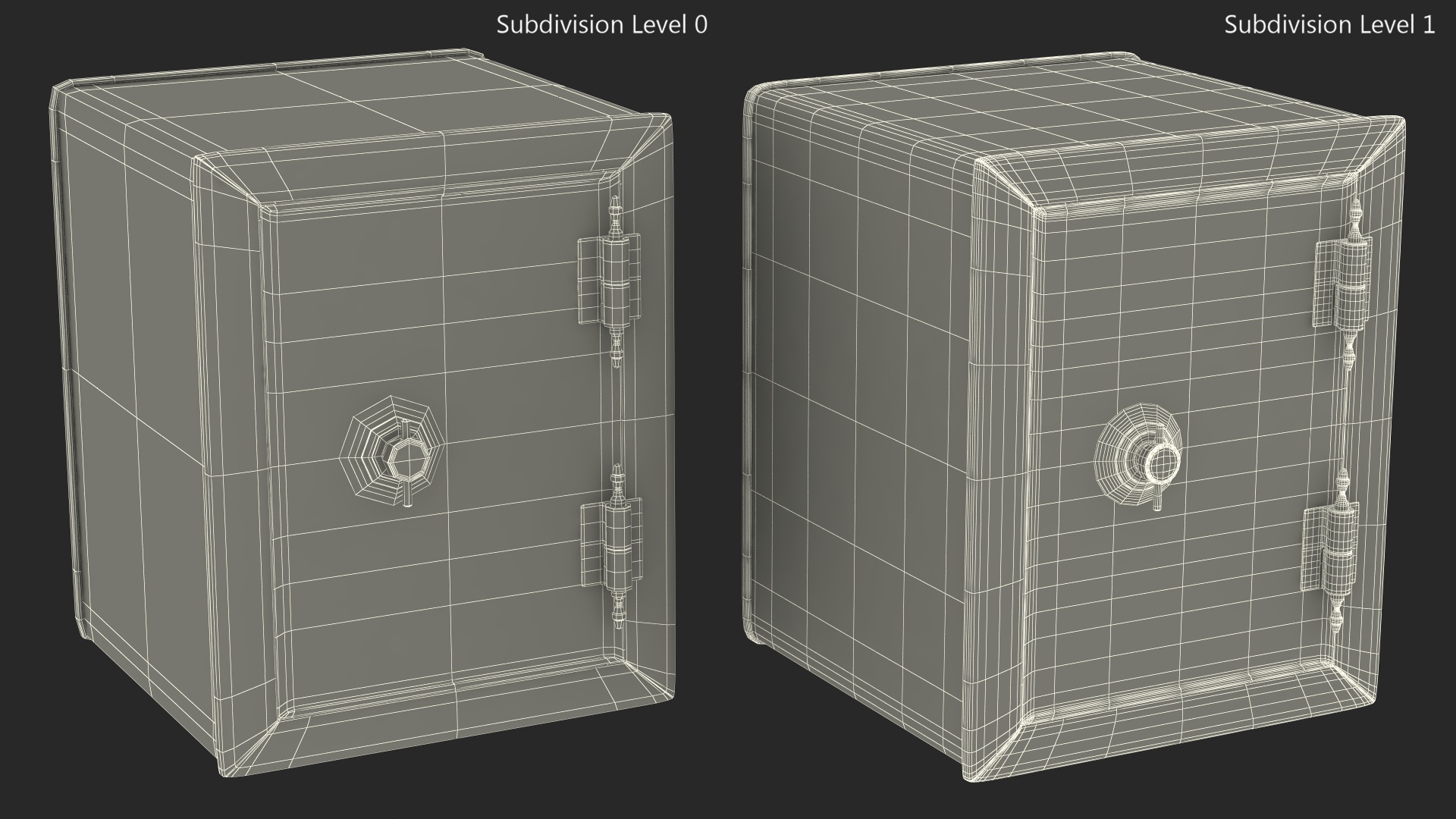 Antique Safe 3D