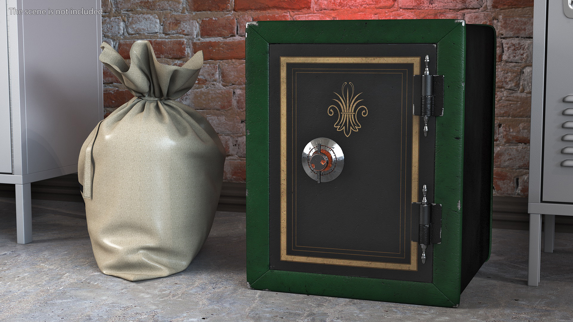 Antique Safe 3D