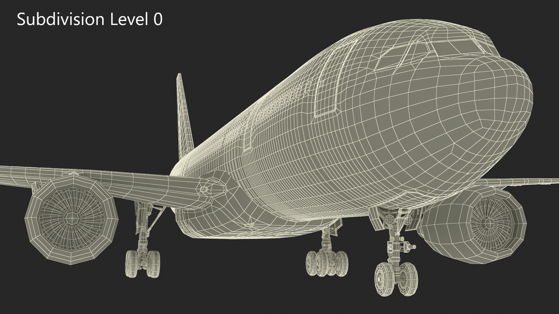 Airbus A330-200 Qatar Airways 3D model