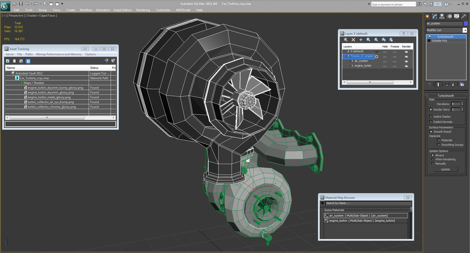 3D Car Turbine