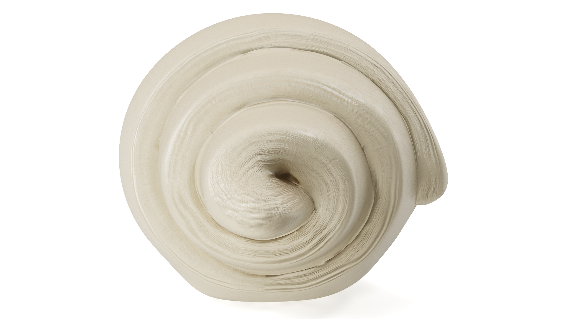 3D French Croissant Raw Dough