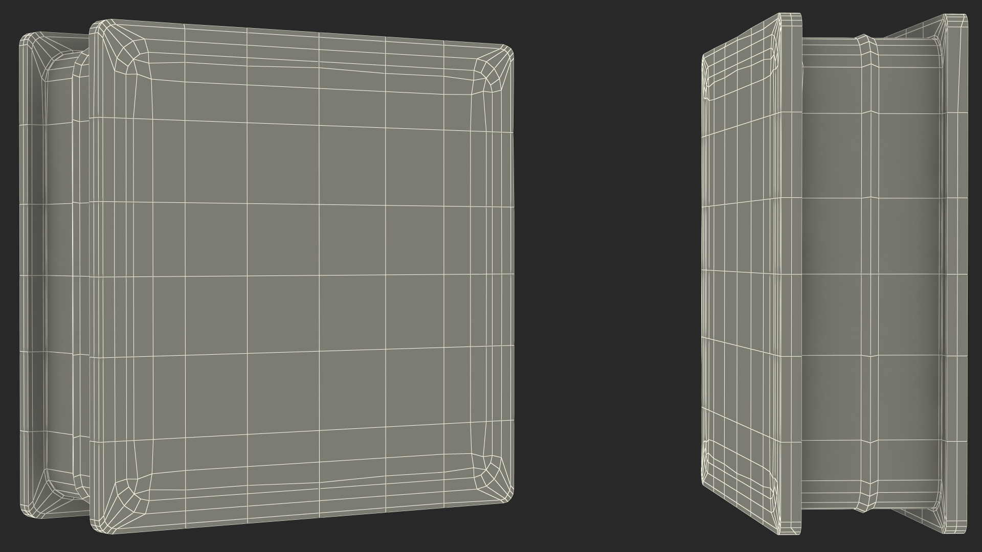 Blue Glass Block Diamond Pattern 3D