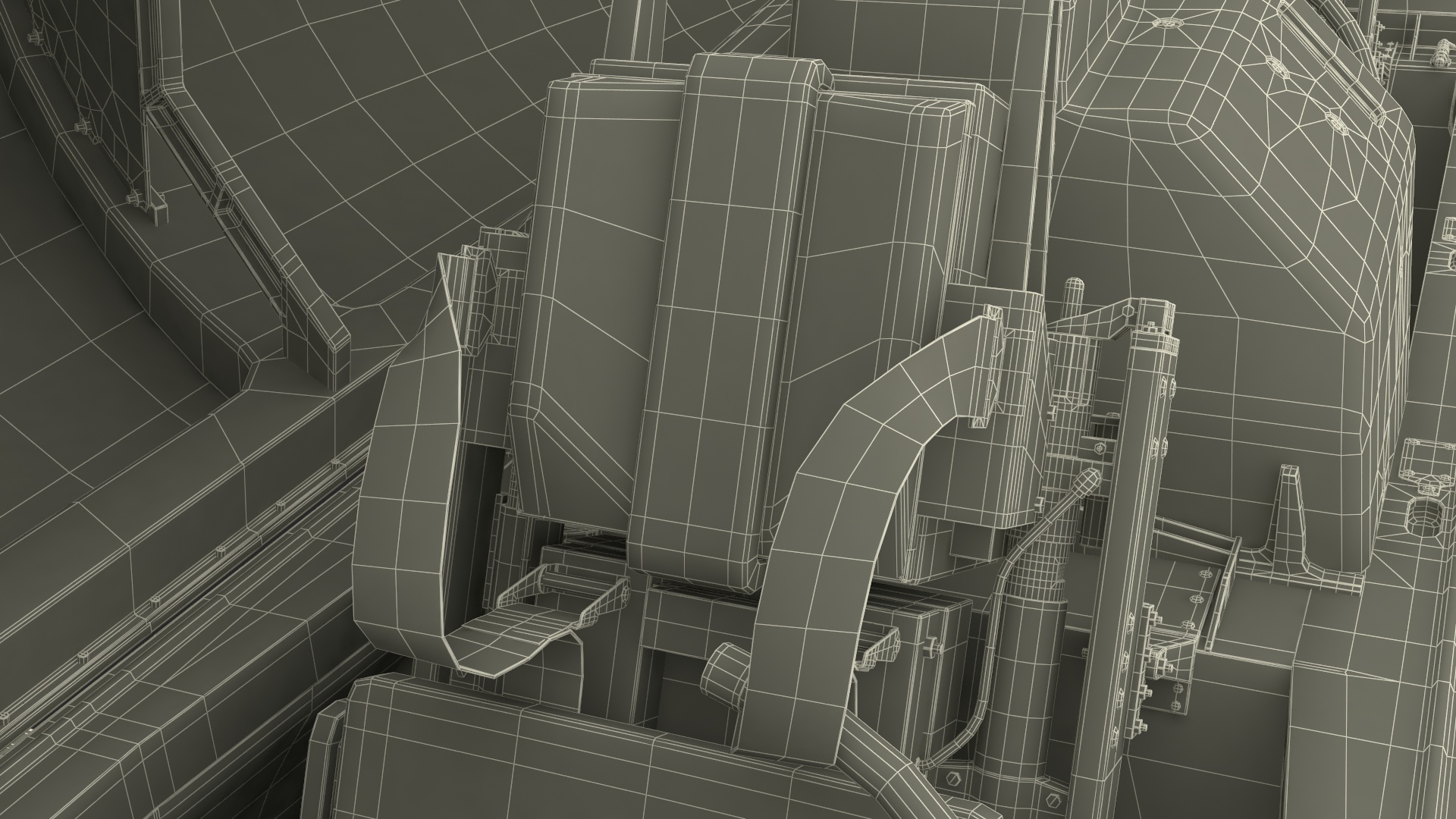 Training Aircraft Pilatus PC-21 Grey Rigged for Maya 3D