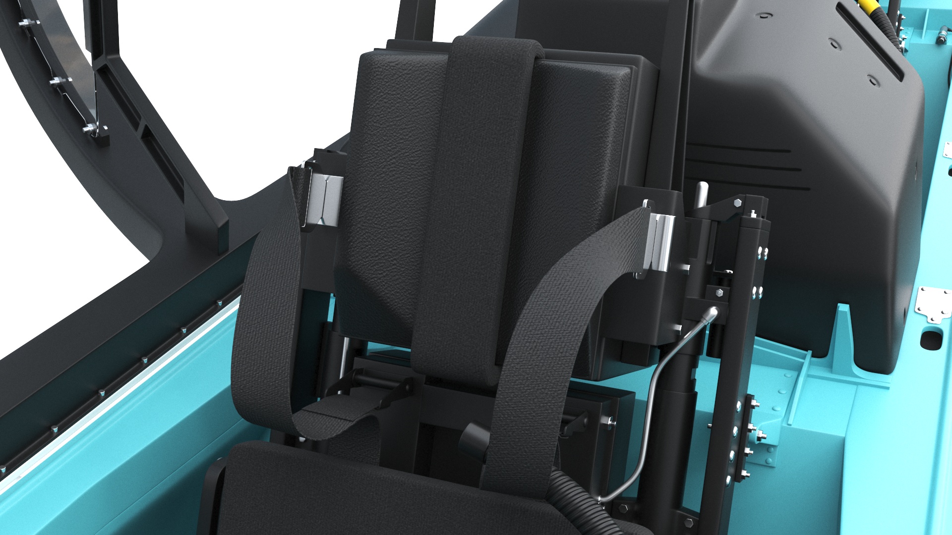 Training Aircraft Pilatus PC-21 Grey Rigged for Maya 3D