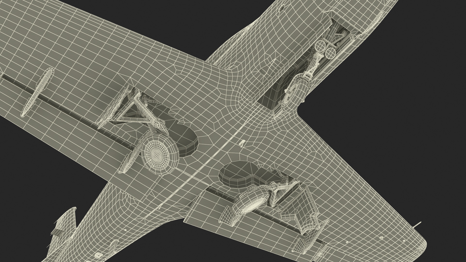 Training Aircraft Pilatus PC-21 Grey Rigged for Maya 3D